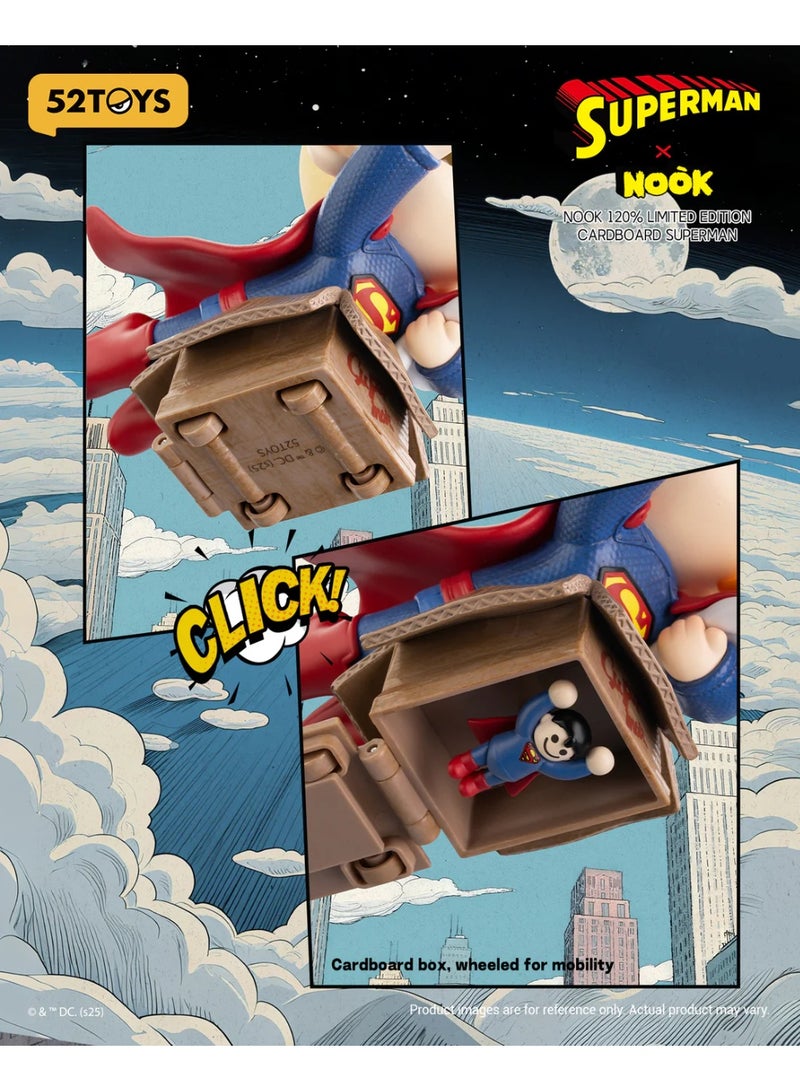 52TOYS Nook Limited Edition Cardboard Superman figurine - Image 5